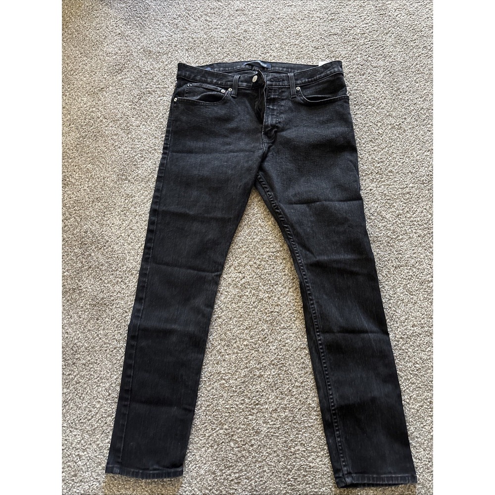 Women's Calvin Klein Black Skinny Jeans Size 33/30